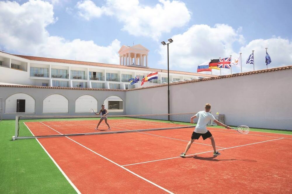 olympic lagoon resort tennis court