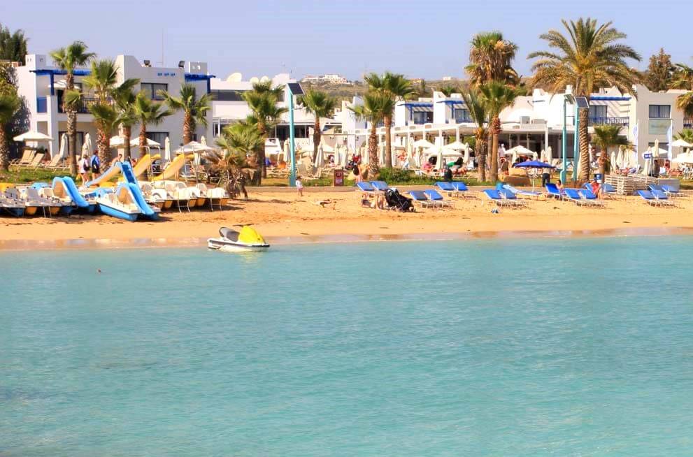callisto holiday village beach view cyprus
