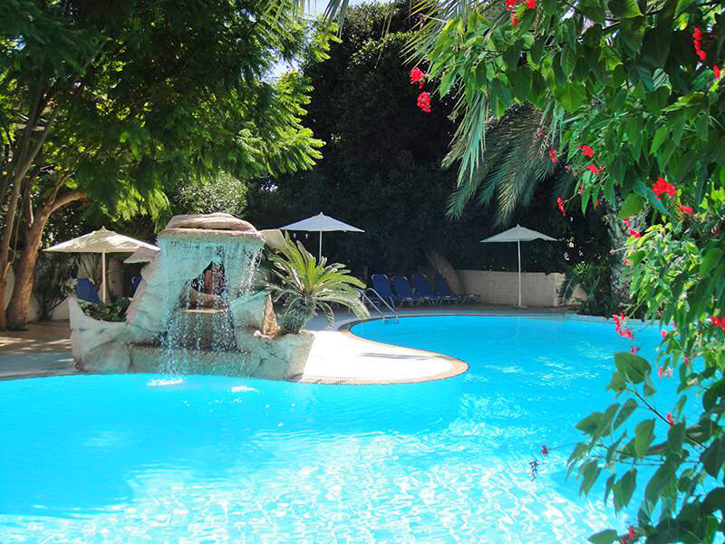 avlida hotel outdoor pool paphos