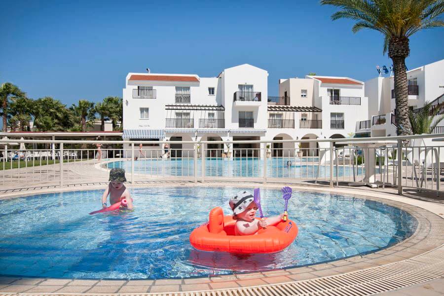 akti beach village resort kids pool