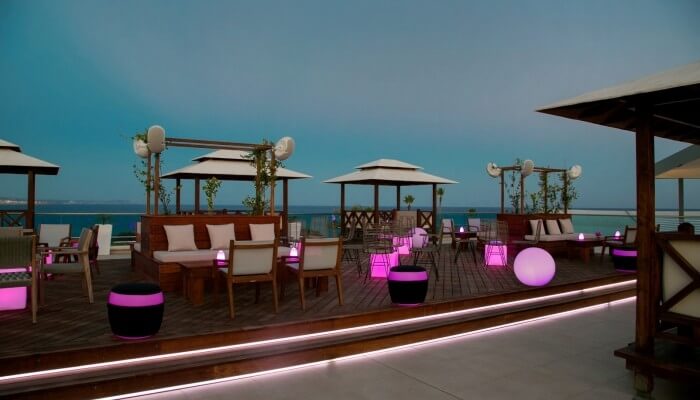 asterias hotel panoramic rooftop bar