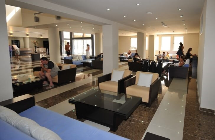 capital coast resort lobby area