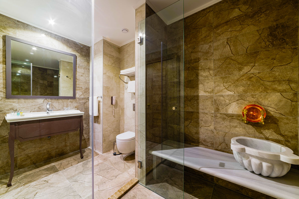 corner suite bathroom the arkin iskele north cyprus