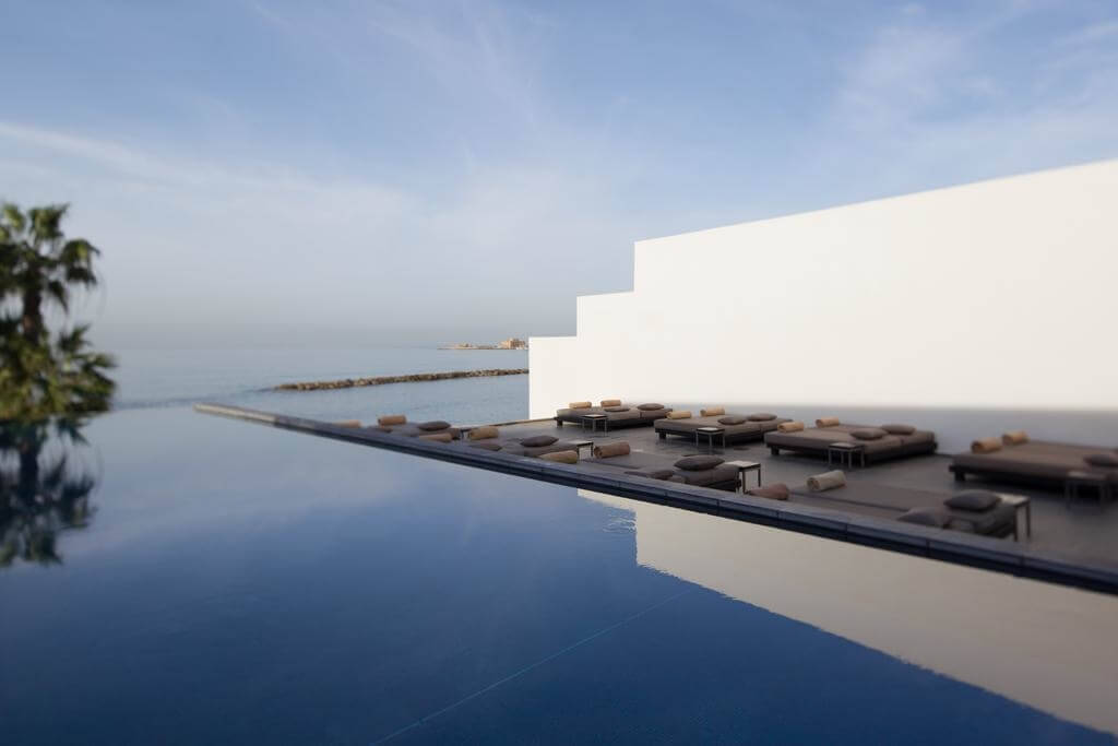 almyra hotel infinity pool seaview