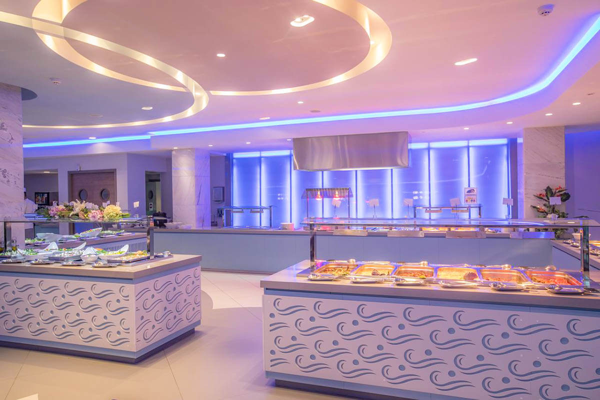 vassos nissi plage hotel  buffet