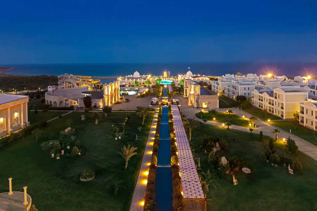 kaya artemis resort night view
