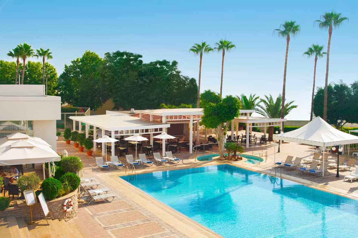 ajax hotel pool view