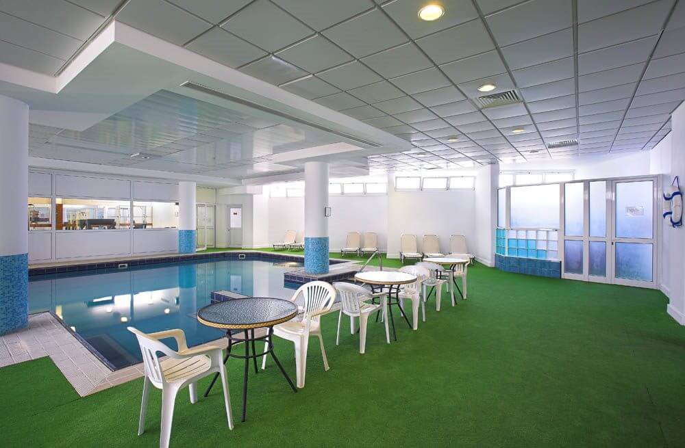 aloe hotel indoor pool chair