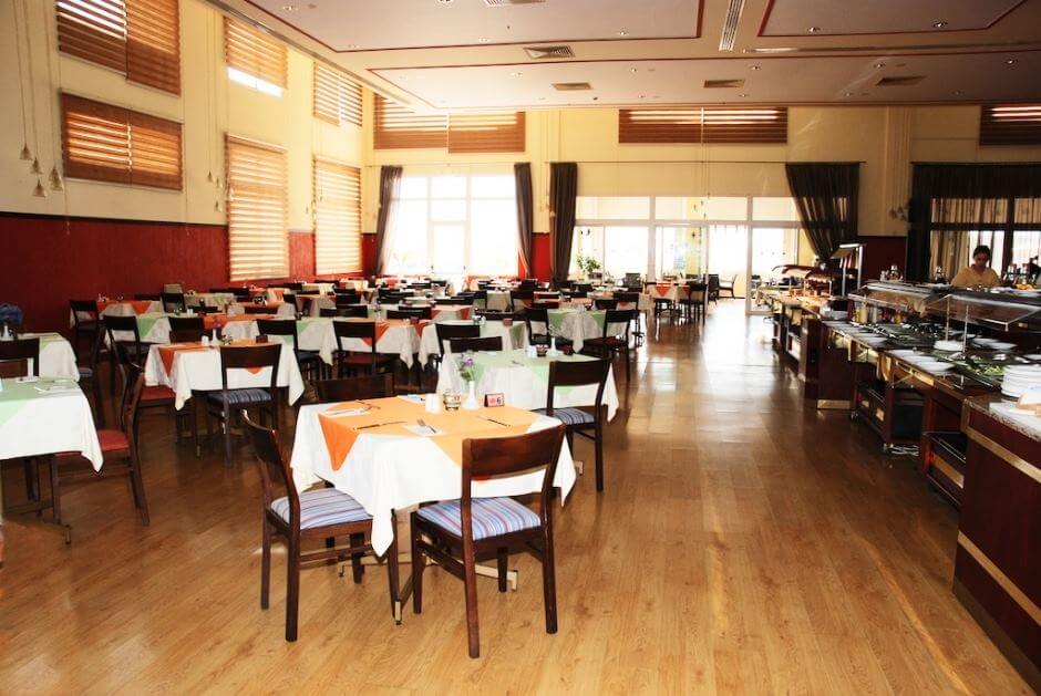 aktea beach hotel indoor restaurant