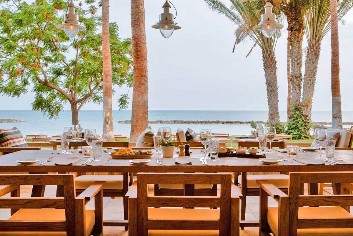 annabelle hotel outdoor lounge paphos