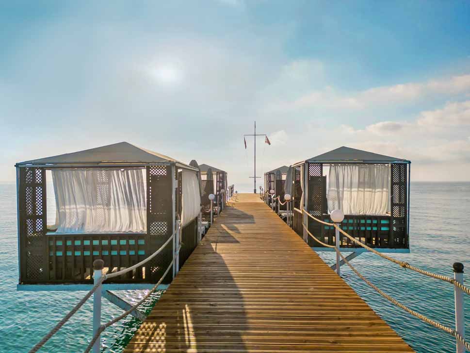 kaya artemis beach cabanas