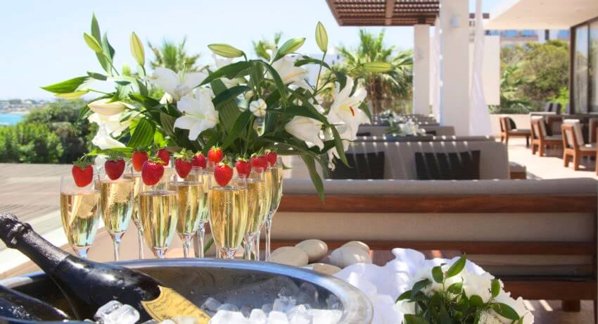 alion beach hotel thea lounge wedding