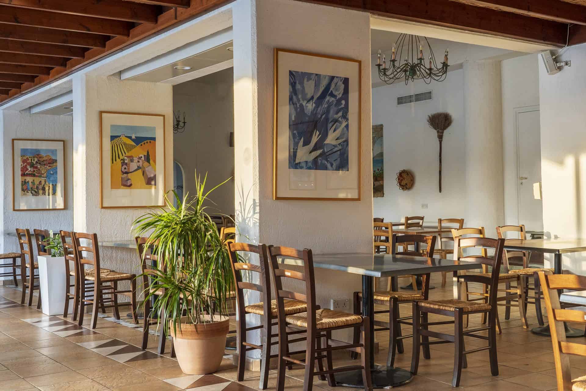 45 paphos gardens restaurant sitting cyprus