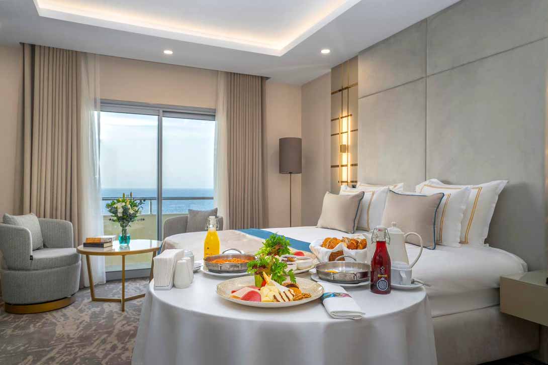 hotel bedroom breakfast merit park kyrenia