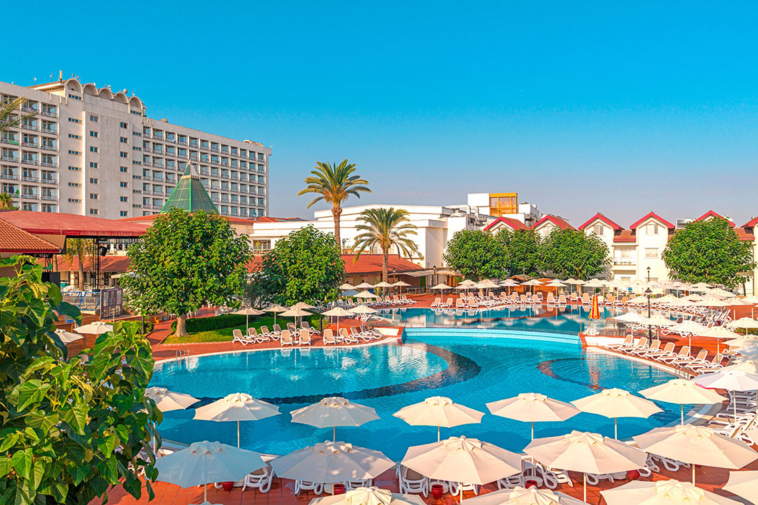 112 Salamis bay pool side sunbed famagusta