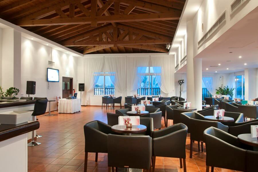 akti beach village resort lounge