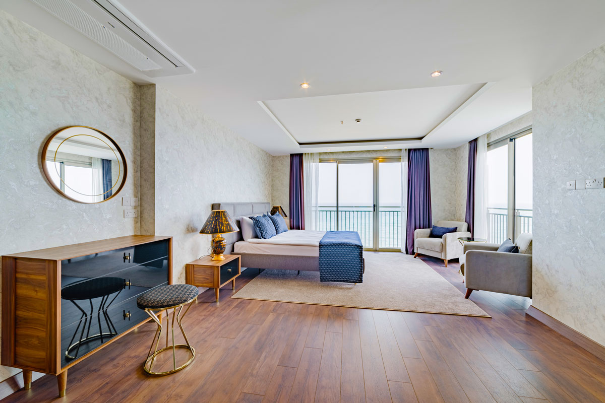 king suite bedroom view the arkin iskele famagusta