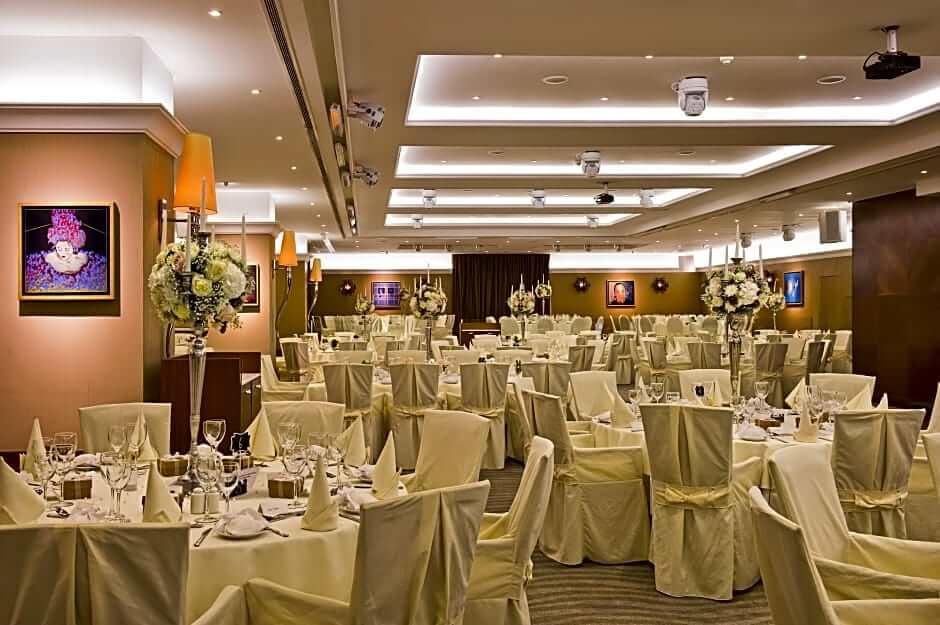 mediterranean beach hotel dining hall limassol