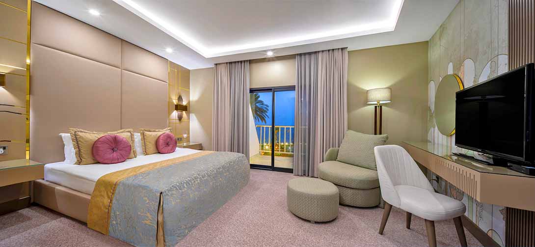 merti park hotel bedroom north cyprus