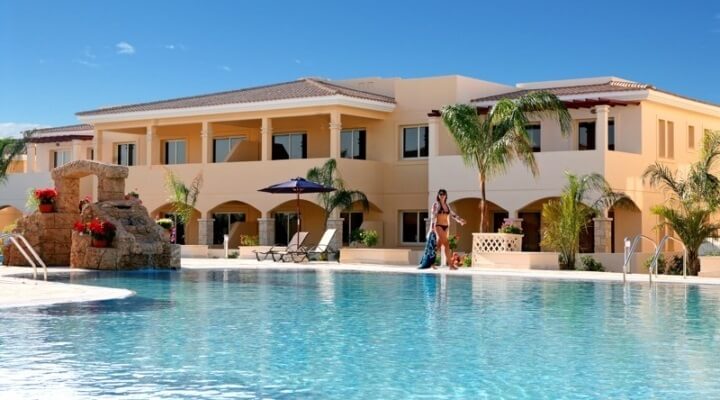aphrodite sands resort poolside view