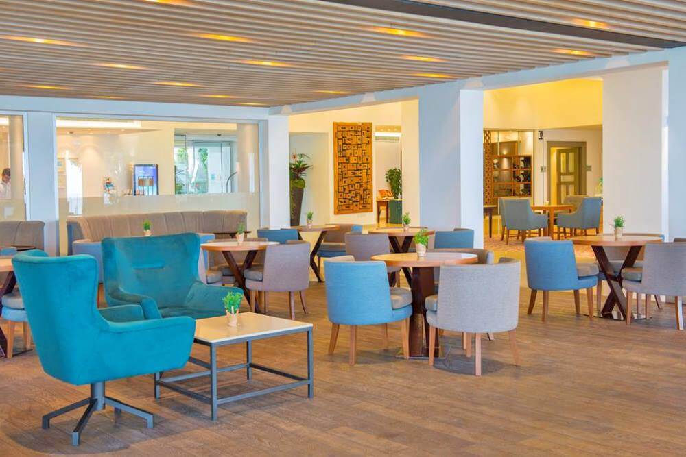 the royal apollonia lobby area