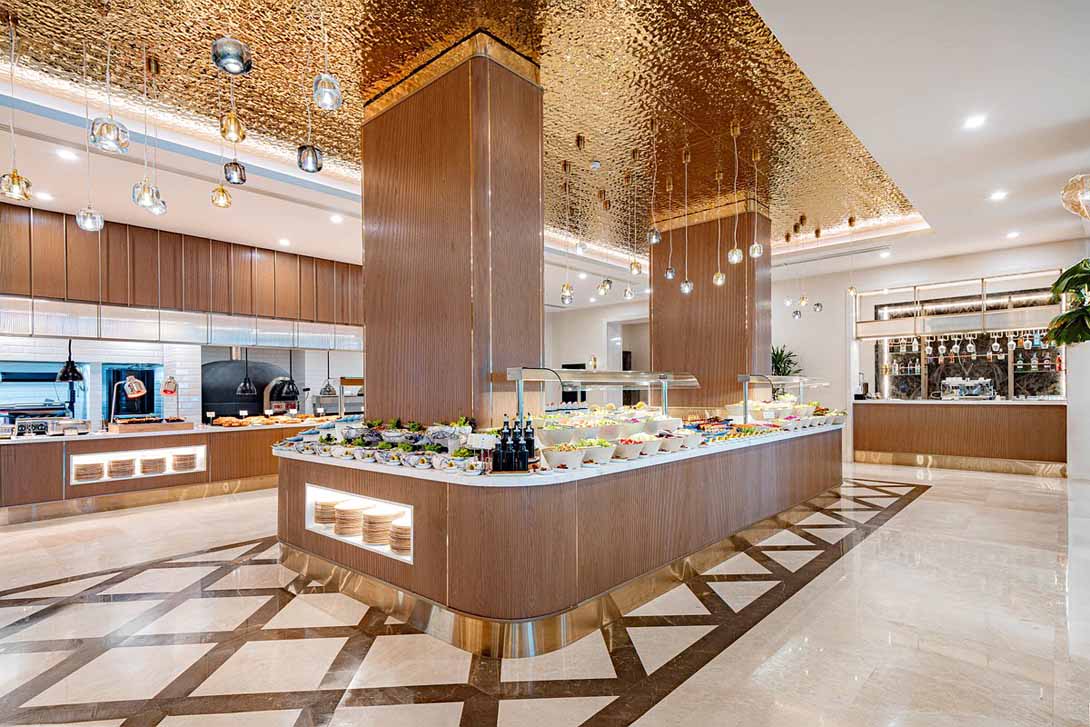 merit park buffet area kyrenia