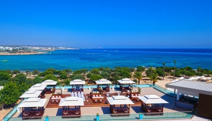 asterias hotel panoramic cabanas