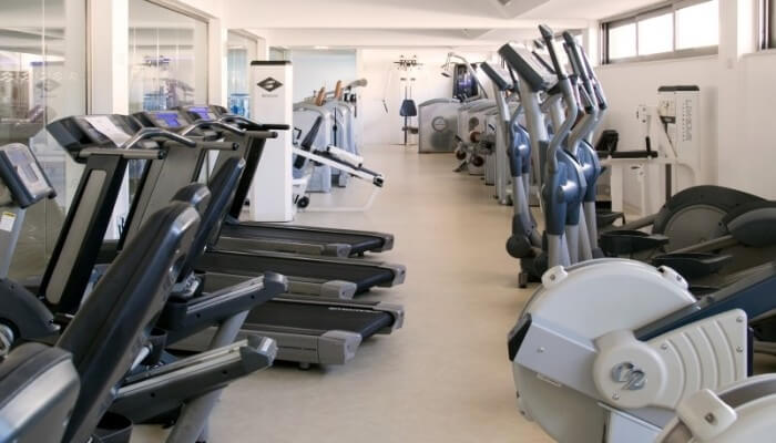 asterias beach hotel gym