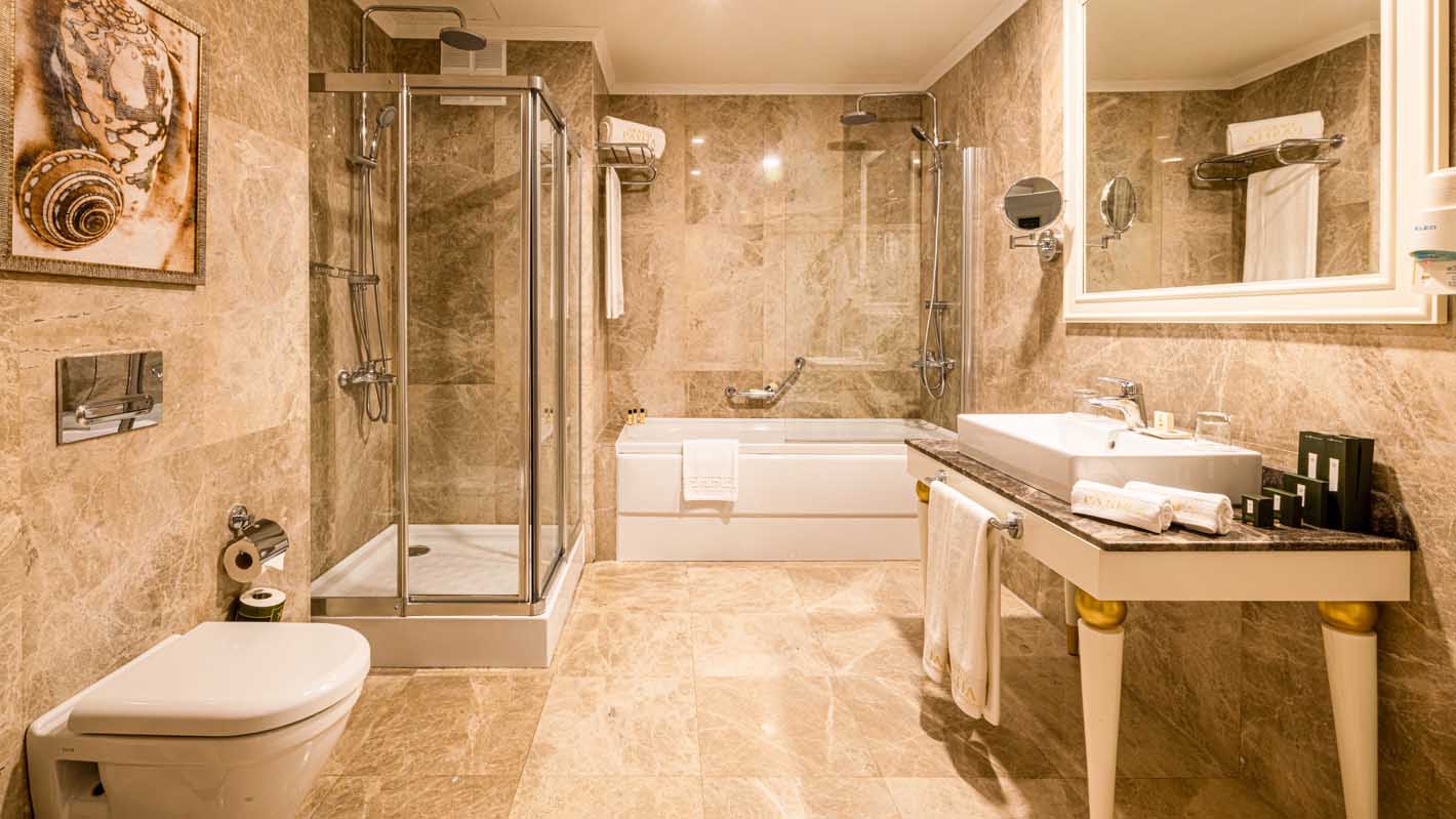 grand pasha bathroom kyrenia