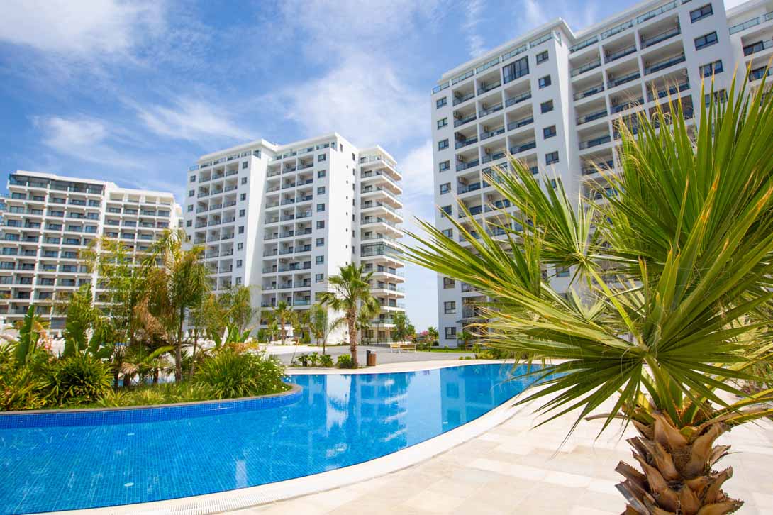caeser resort pool area famagusta