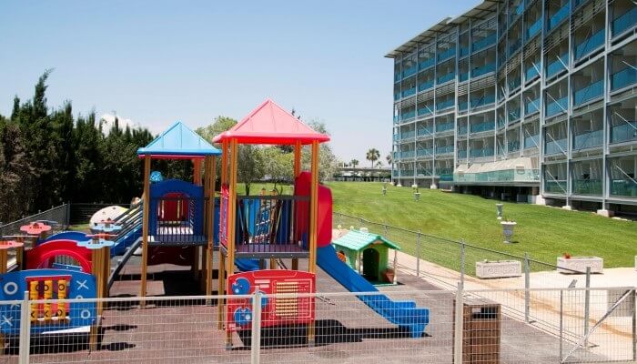 asterias beach hotel playground