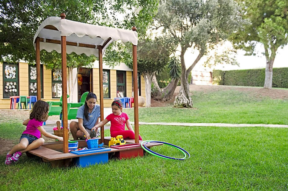 mediterranean beach hotel children playground