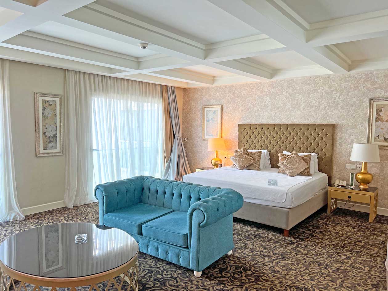 grand pasha bedroom view kyrenia