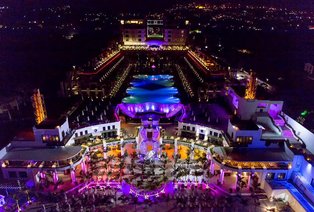 90 cratos hotel night view hotel image