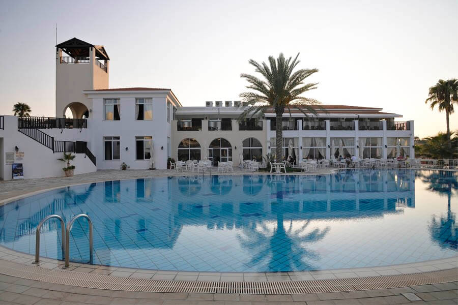 akti beach village resort outdoor pool