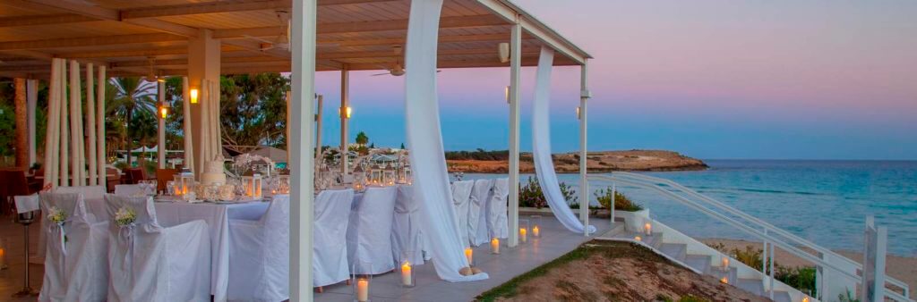 nissi beach hotel cyprus wedding