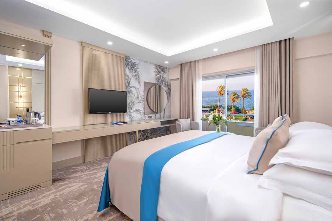 hotel bedroom interior merit park kyrenia