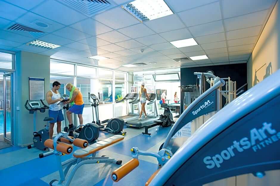 mediterranean beach hotel gym