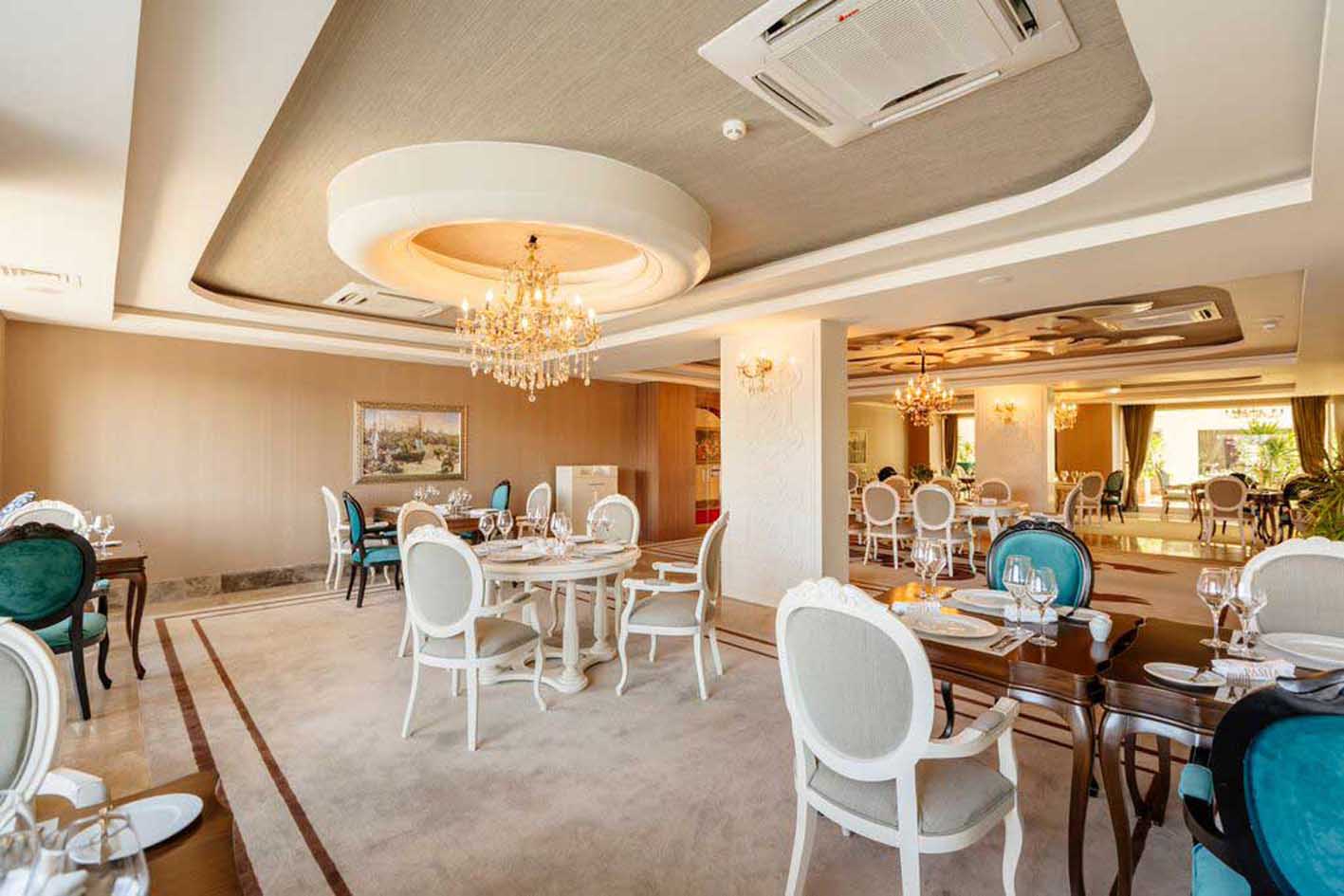 grand pasha indoor dining kyrenia