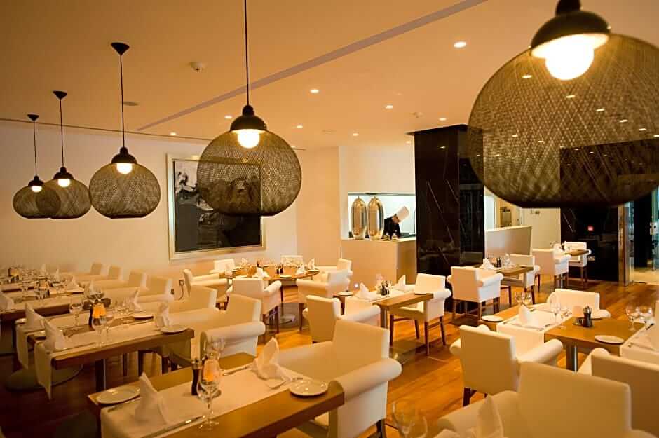 mediterranean beach hotel buffet dining
